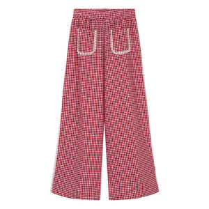 Indee - Vanuatu Vichy Hose | Rot