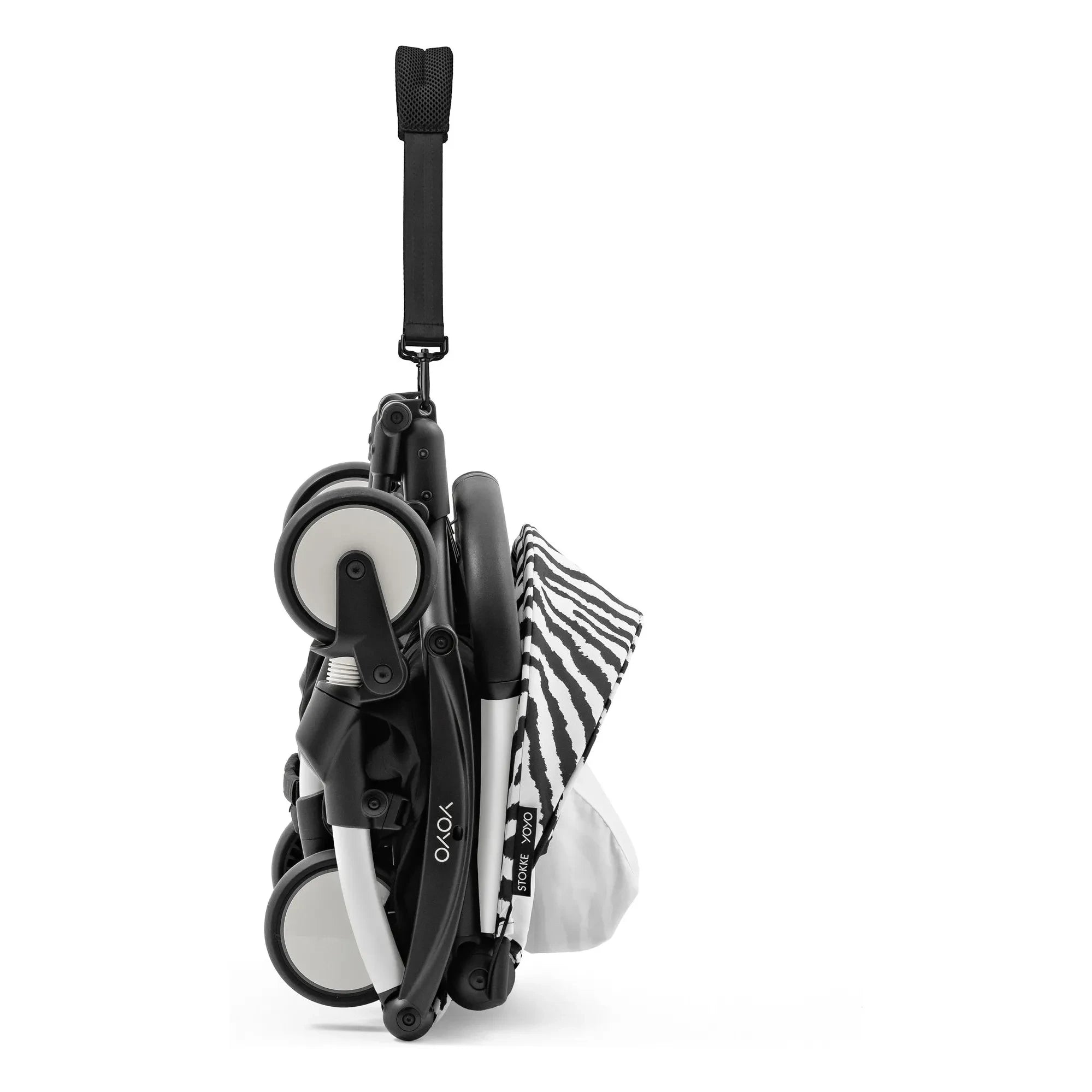 Stokke® - YOYO³ 6+ Kinderwagen Weißer Rahmen | Zebra