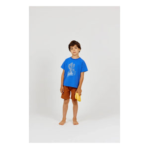 Arsène et Les Pipelettes - Uni Bermuda Shorts in Braun