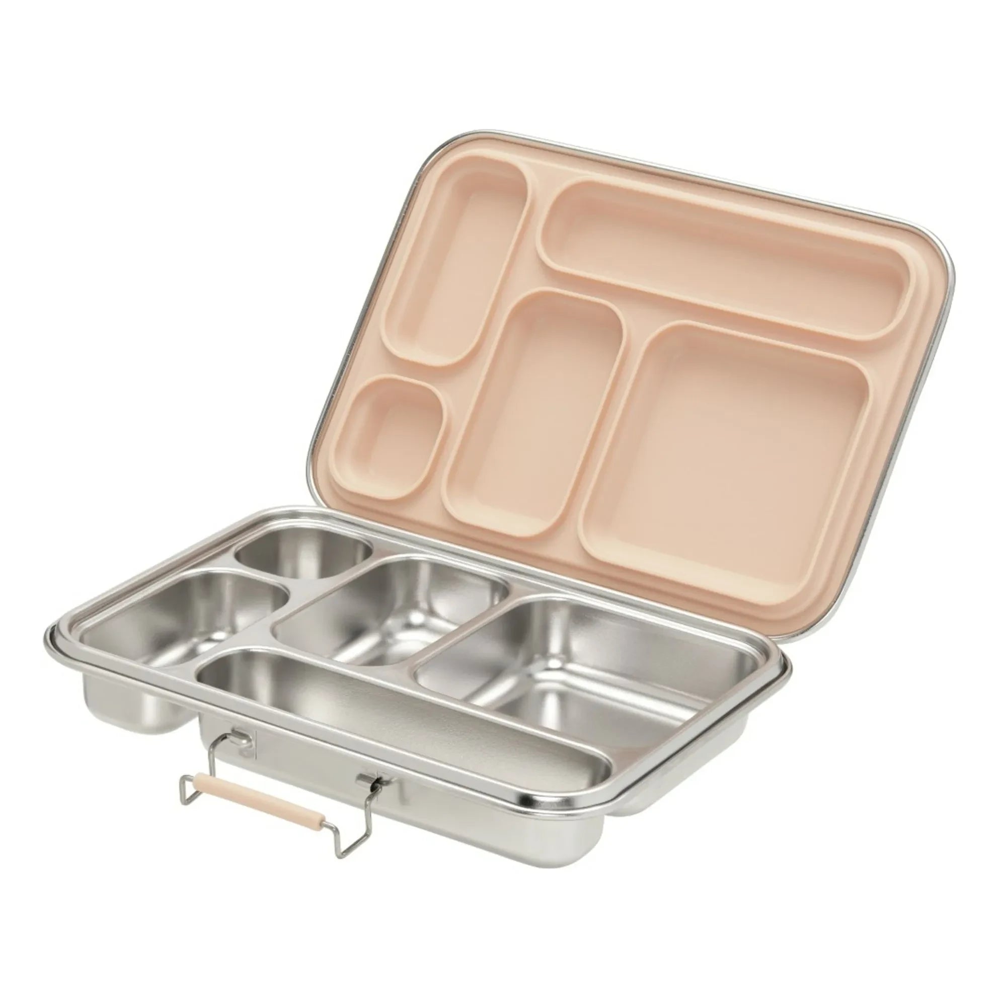Haps Nordic - Lunchbox aus Edelstahl | Puderrosa