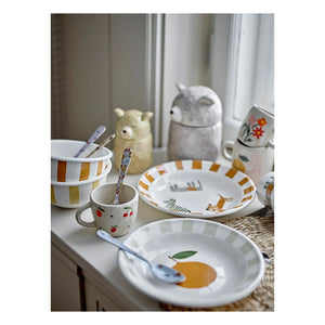 Bloomingville Mini - Tatiana Keramik-Geschirrset | Cremeweiß