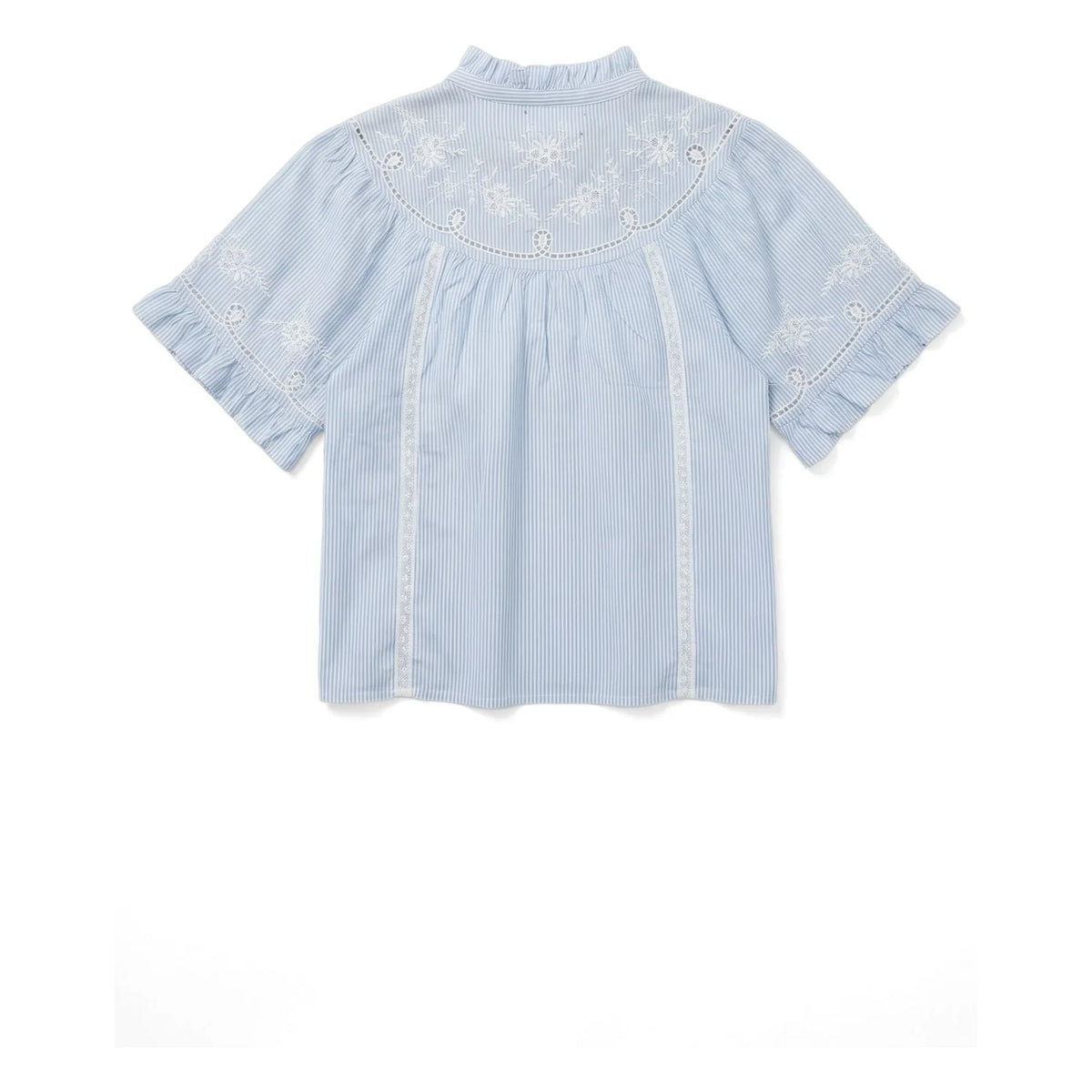 Xirena – Maé Baumwollbluse | Hellblau