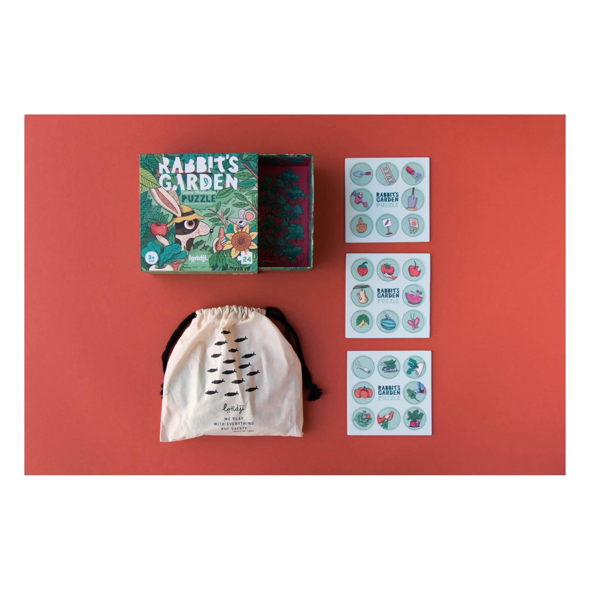 Londji - Hasengarten-Puzzle - 24 Teile