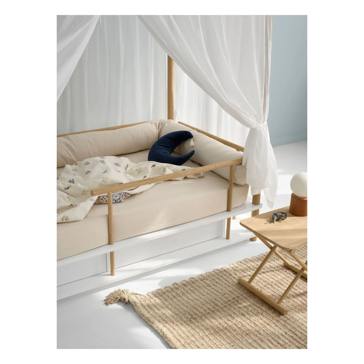 Oliver Furniture - Camp Kyoto yatak örtüsü | Beyaz