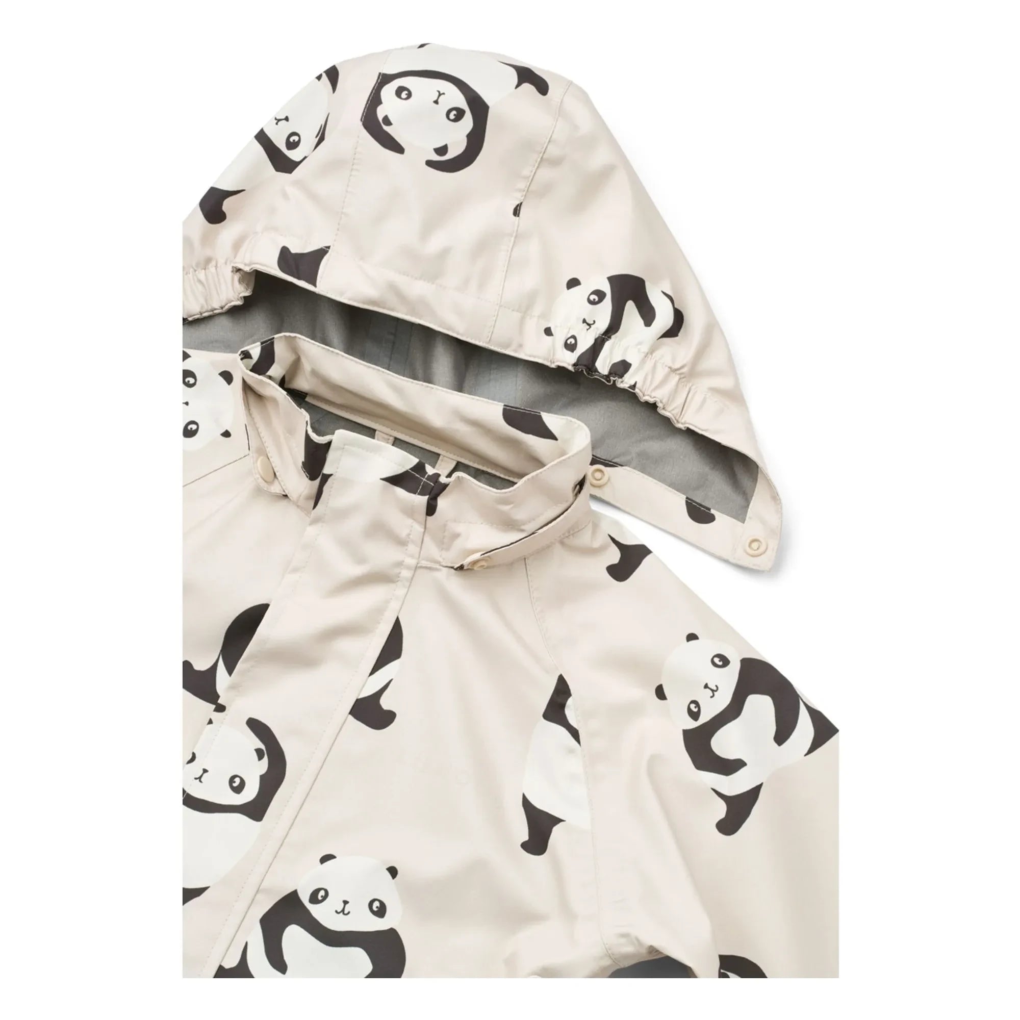 Liewood - Regenset Pedia Pandas Recycelte Fasern | Anthrazit