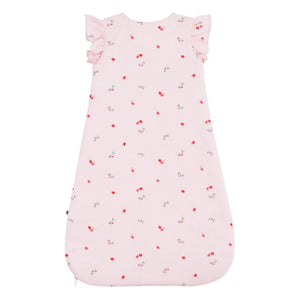 Petit Bateau – Schlafstrampler aus Bio-Baumwolle mit Blumenmuster | Rosa