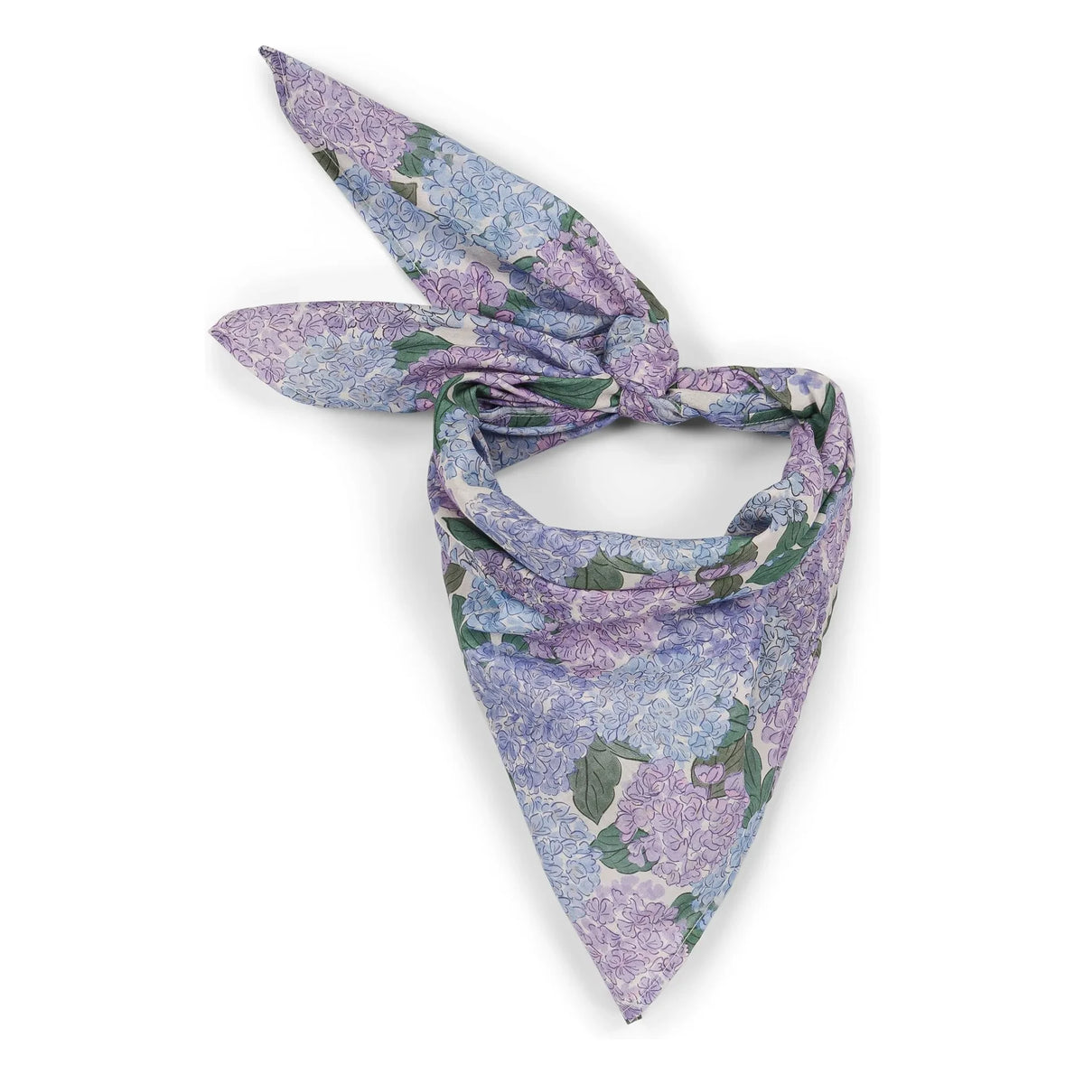 Studio Bohème - Linon Flowers Bio-Baumwollschal | Flieder