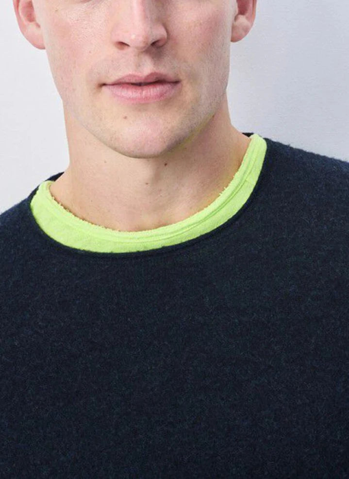 American Vintage - Ducksbay Wolle und Kaschmir Pullover | Dunkelblau