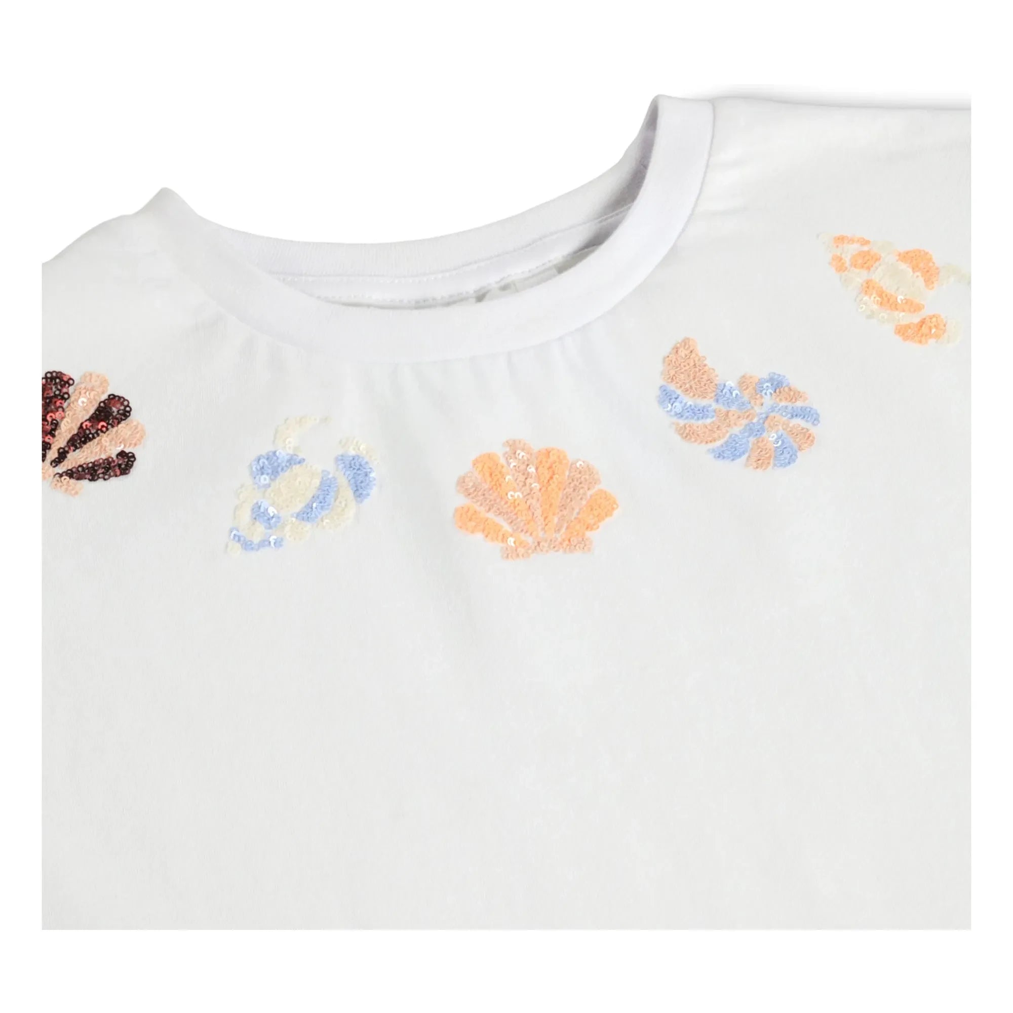 Molo - Ranva Shell Bio-Baumwoll-T-Shirt | Weiß