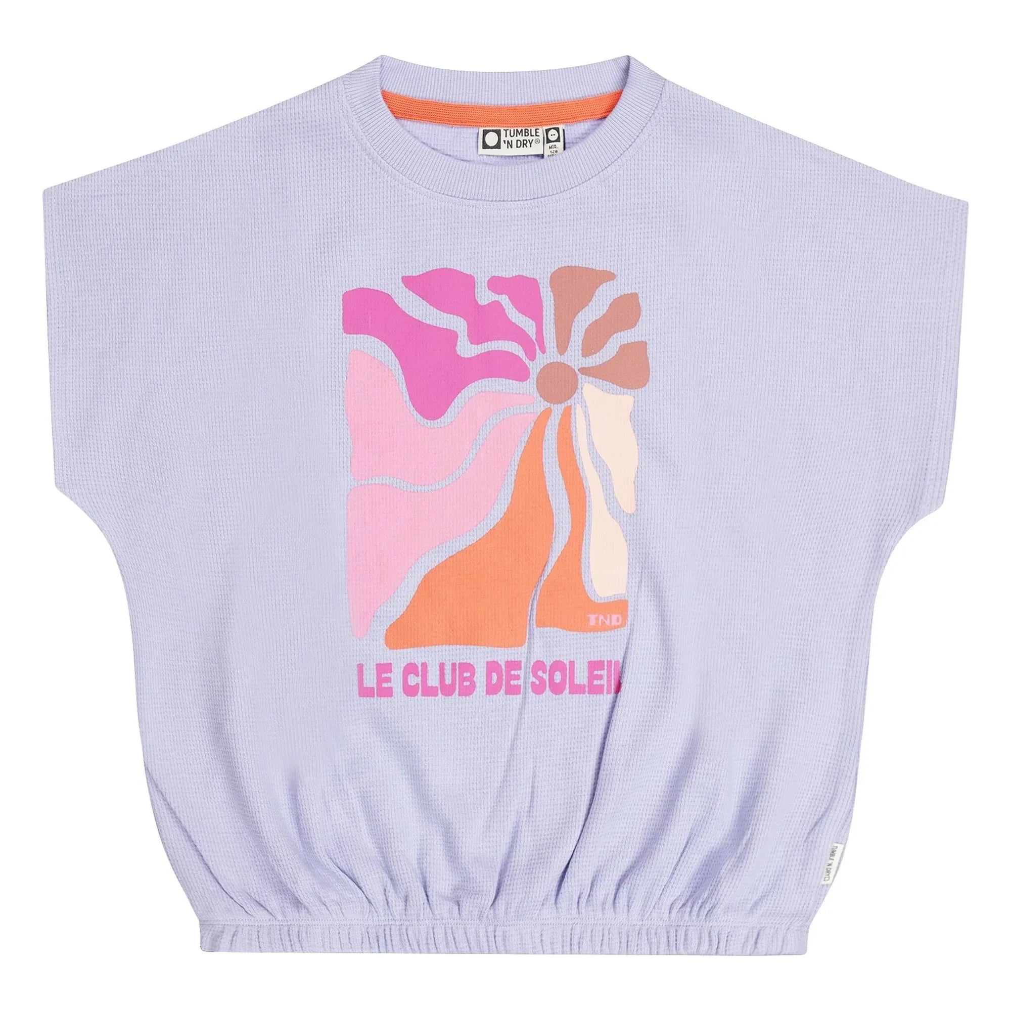 Tumble N'Dry – Nespola Bio-Baumwoll-T-Shirt | Lavendel