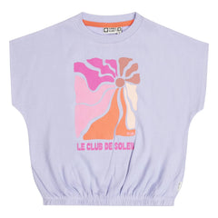 Tumble N'Dry – Nespola Bio-Baumwoll-T-Shirt | Lavendel