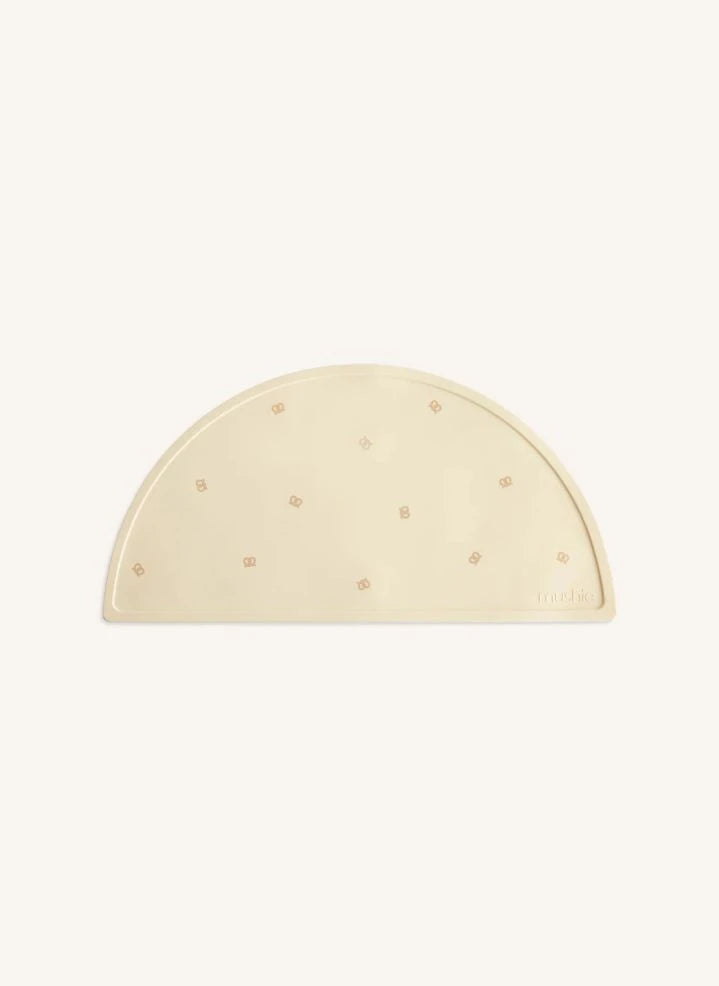 Mushie - Silikon Tischmatte | Beige