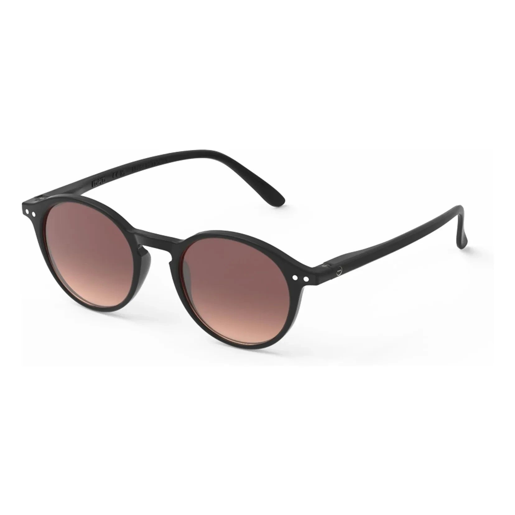 IZIPIZI - Polarisierte Sonnenbrille #D | Glänzend schwarz