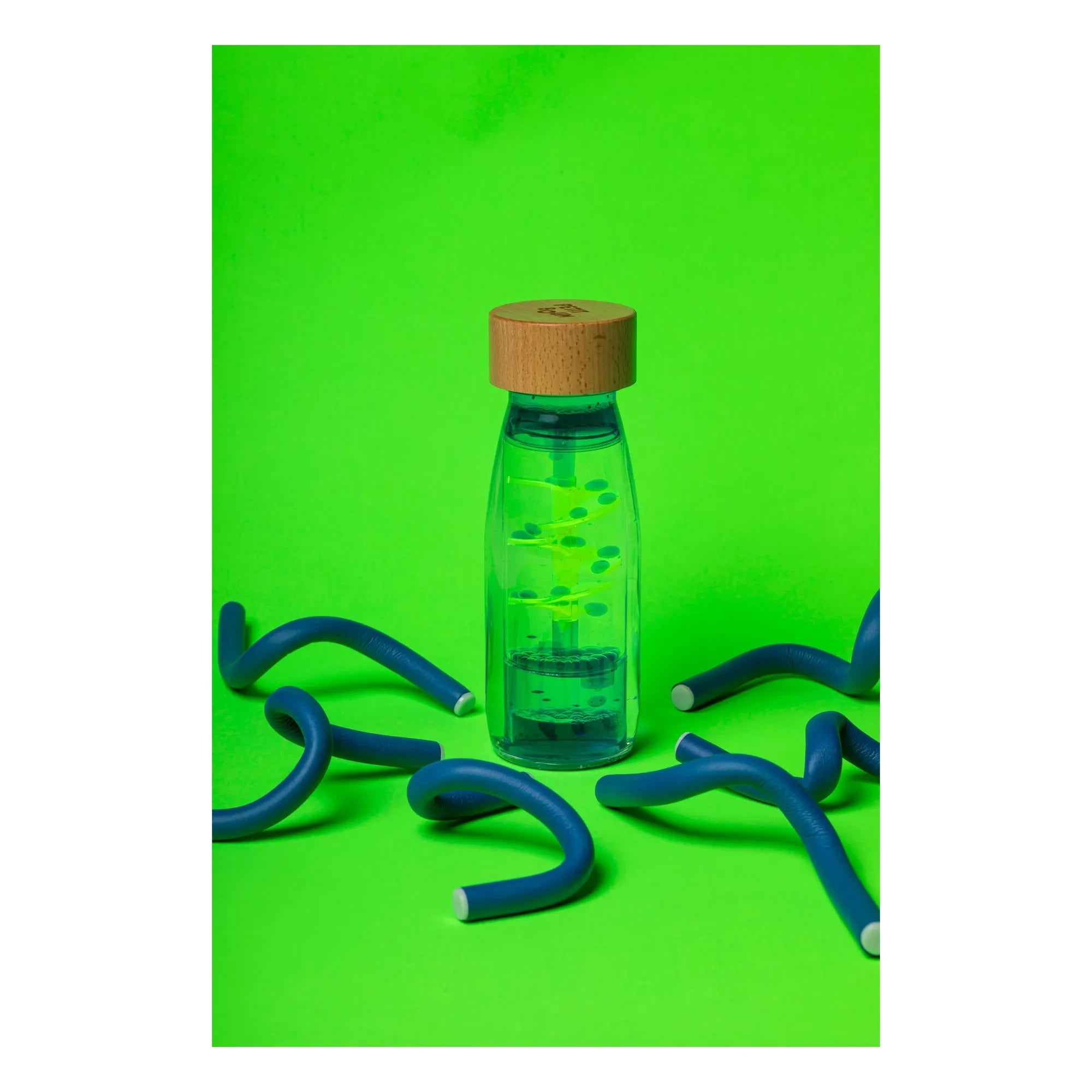 Petit Boum - Spiral Sinnesflasche | Blau
