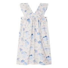 Bonpoint - Eleana Kleid aus Bio-Baumwolle | Indigoblau