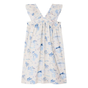 Bonpoint - Eleana Kleid aus Bio-Baumwolle | Indigoblau
