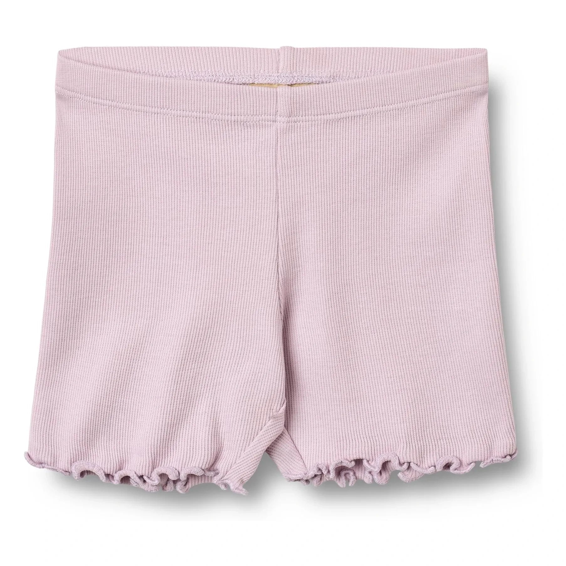 Wheat - Sine Rippstrick-Shorts aus Bio-Baumwolle | Lavendel