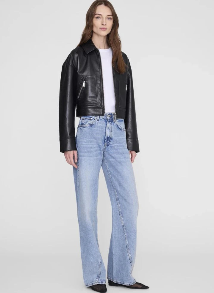 Anine Bing - Assan Lederjacke | Schwarz