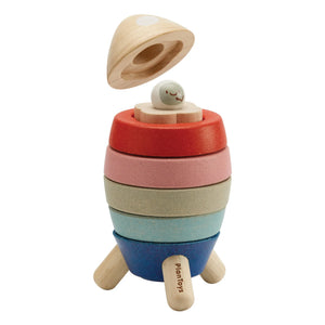 Plan Toys - Stapelbare Rakete Tendresse