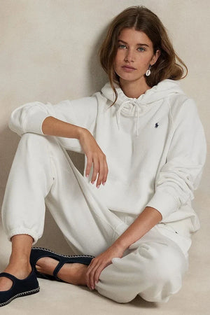 Polo Ralph Lauren kapüşonlu kadın sweatshirt pamuklu