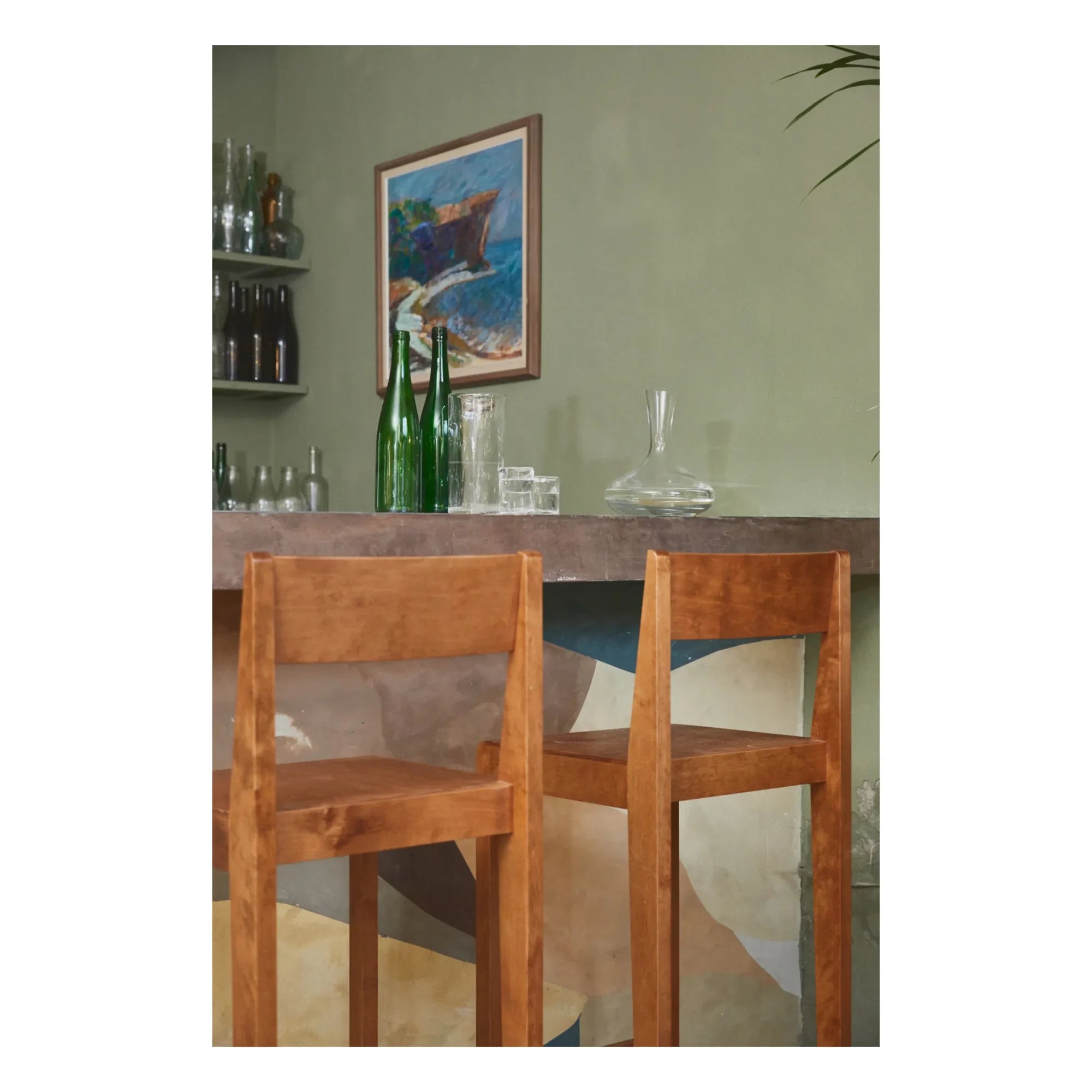 Frama - Barhocker aus Holz