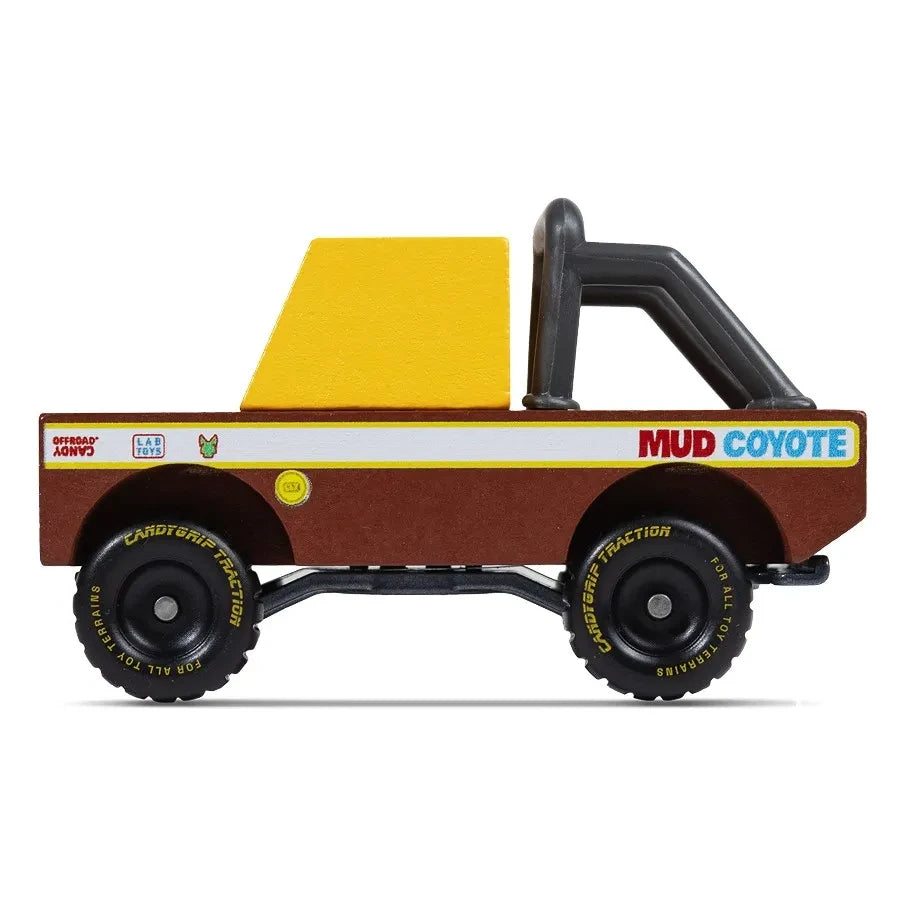 Candylab - Toons - Mud Coyote Araba | Kahverengi