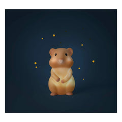 Moulin Roty – Hamster Nachtlicht | Hellbraun