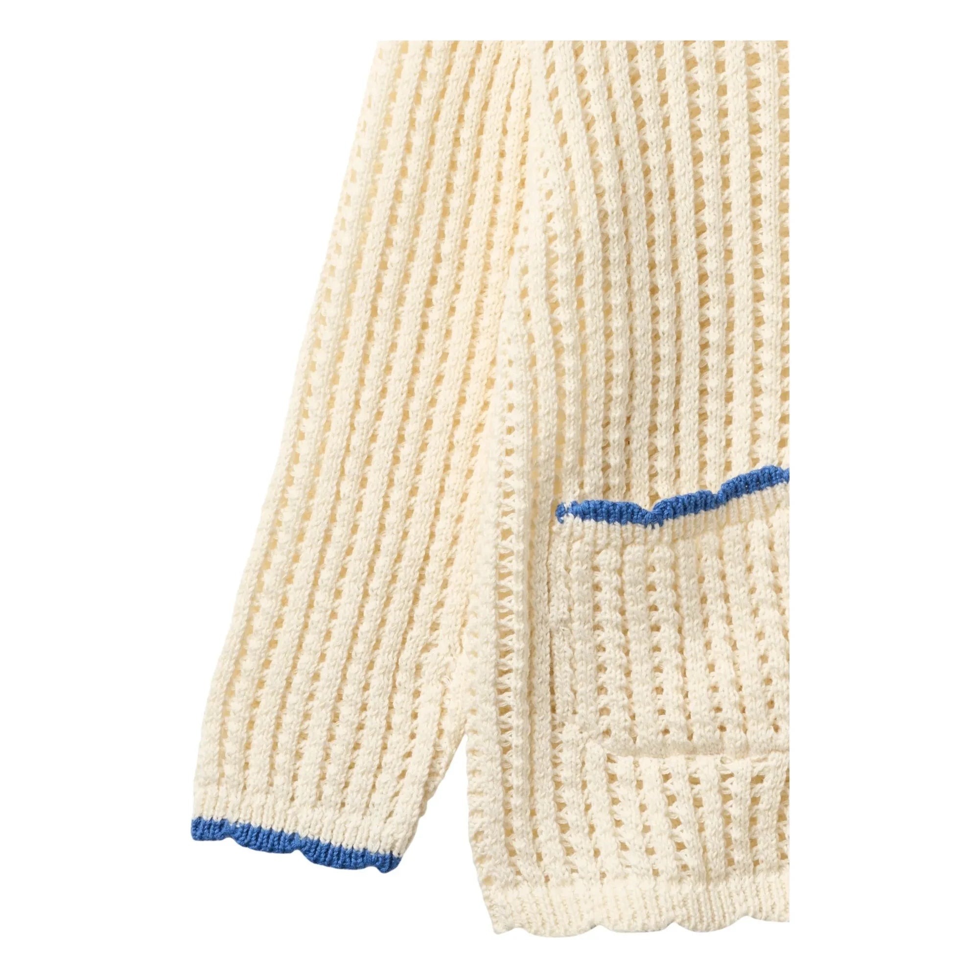 Copenhagen Colors – Strickjacke aus Bio-Baumwolle | Creme