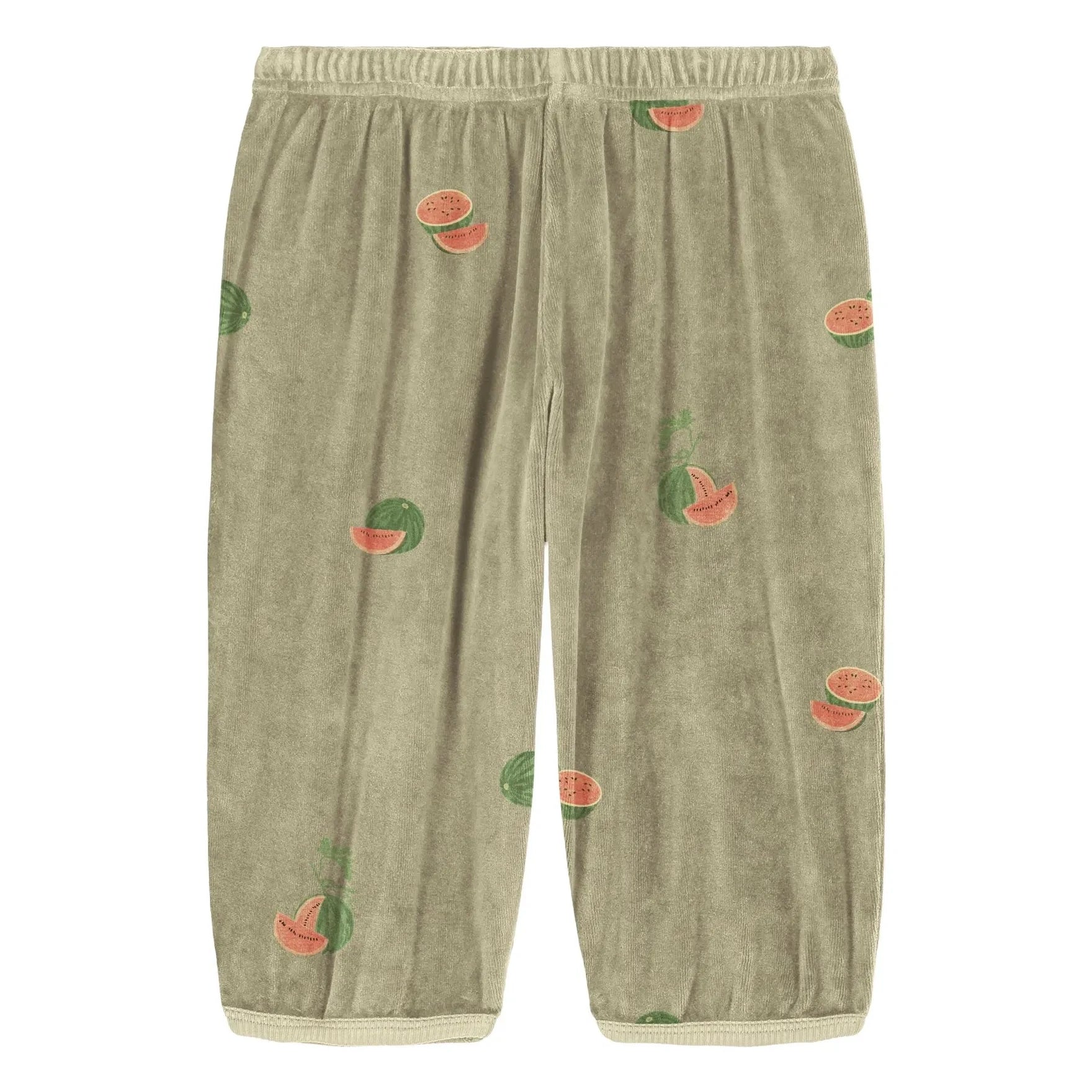 Studio Bohème - Porgy Karpuz Bio-Baumwoll-Frottee-Hose | Khaki
