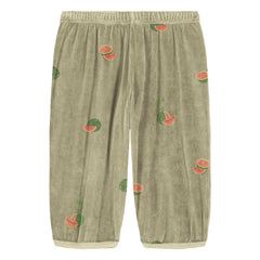 Studio Bohème - Porgy Karpuz Bio-Baumwoll-Frottee-Hose | Khaki