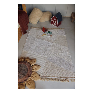 Lorena Canals – Bauernhof Teppich | Beige