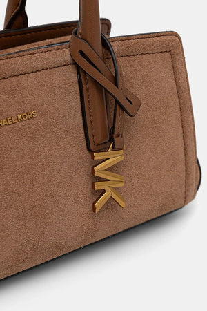 MICHAEL Michael Kors LAILA süet kadın baget çanta