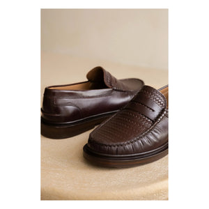 Bobbies - Jessie Leder-Loafer | Braun
