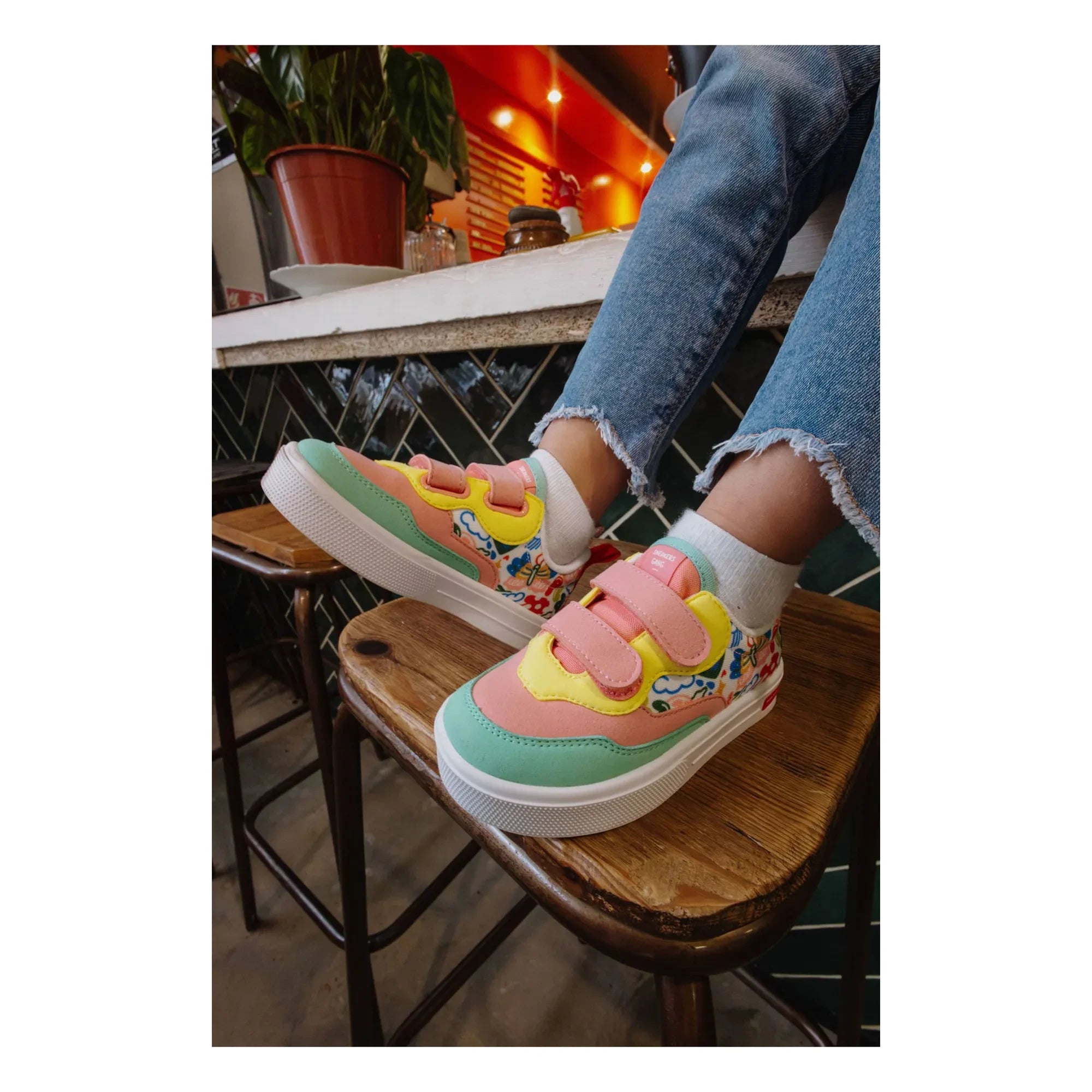 Hello Hossy - Hapiness Scratch Sneakers | Rosa