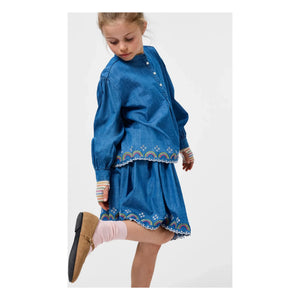 Molo - 2er-Set Gestreifte Nomi Socken | Hellrosa