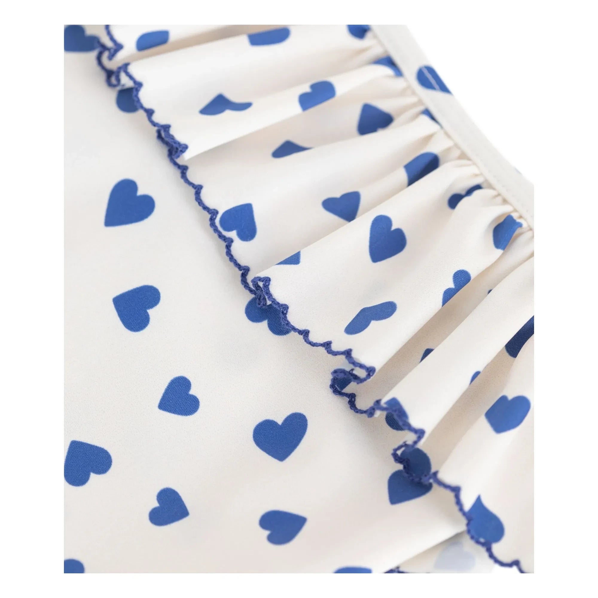 Petit Bateau – Flying Hearts Badeanzug | Weiß