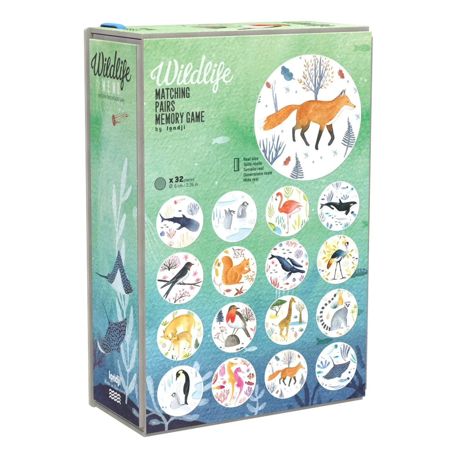 Londji - Wildtier Memo-Spiel