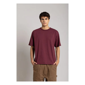 Smallable Man - Solal Bio-Baumwoll-T-Shirt | Aubergine
