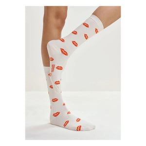 Essentiel Antwerp - Socken Jisous Lips | Weiß