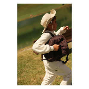 Studio Noos - Flauschiger Rucksack | Braun