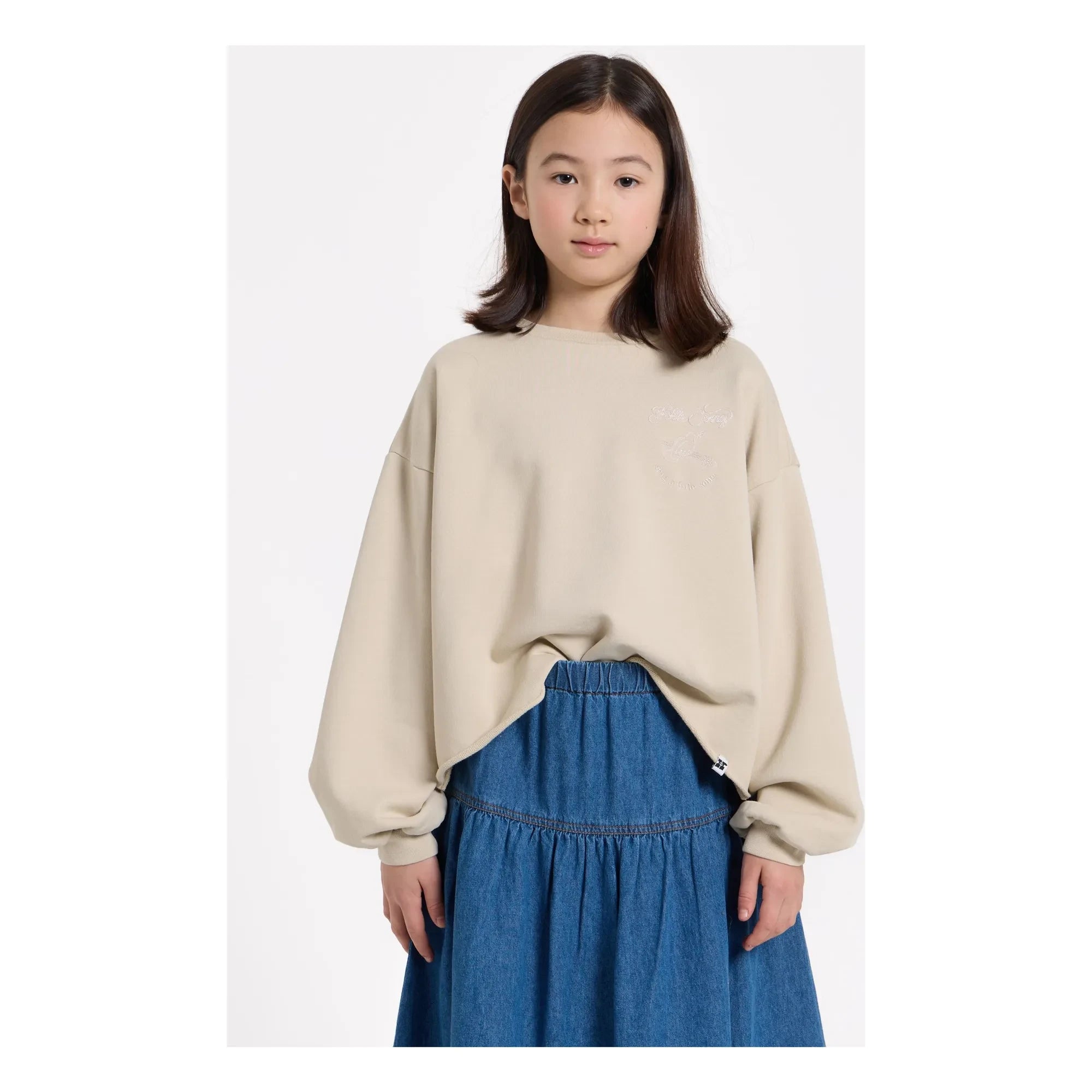 Hundred Pieces - Belmont Bio-Baumwoll-Sweatshirt | Beige