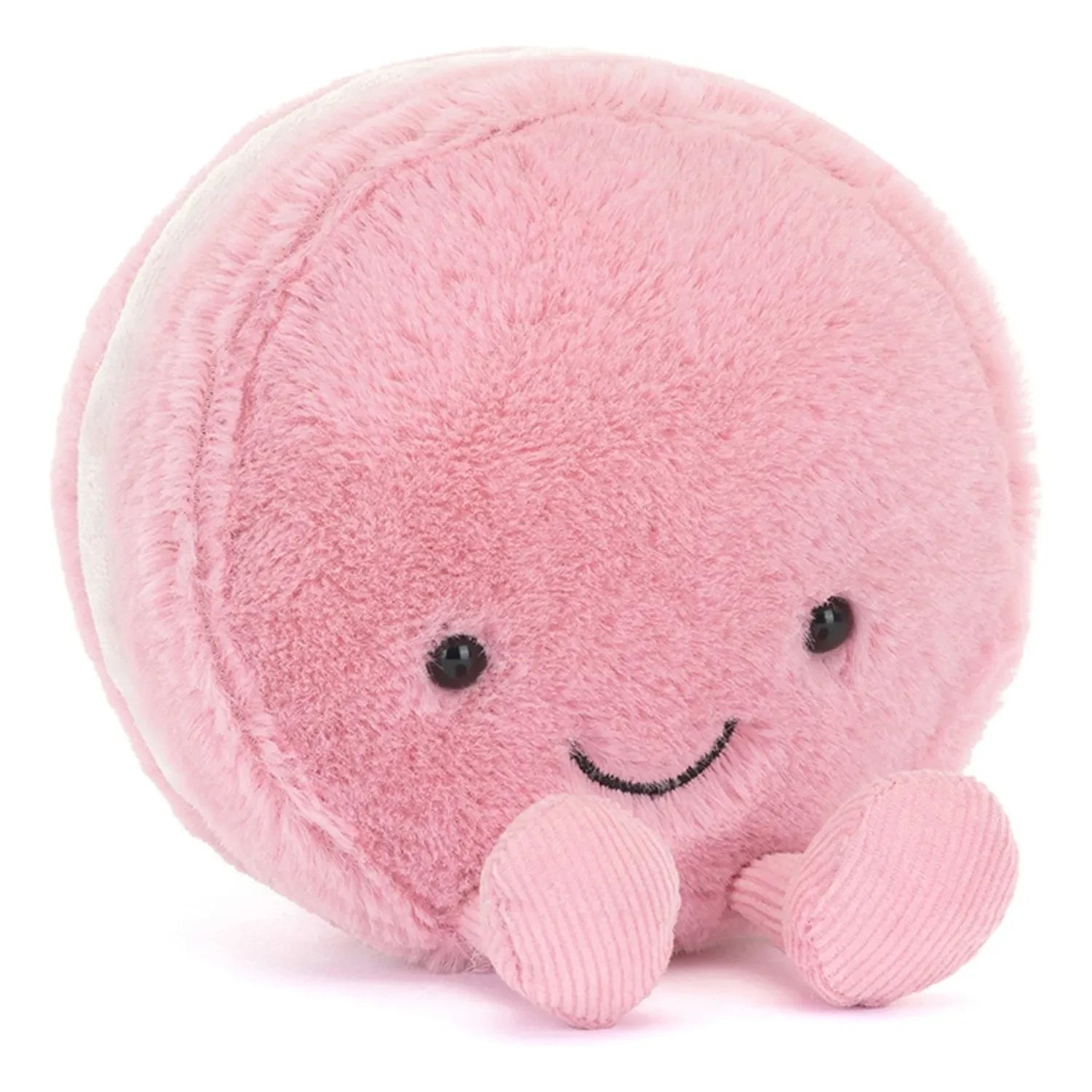 Jellycat - Macaroon Plüschtier | Himbeere