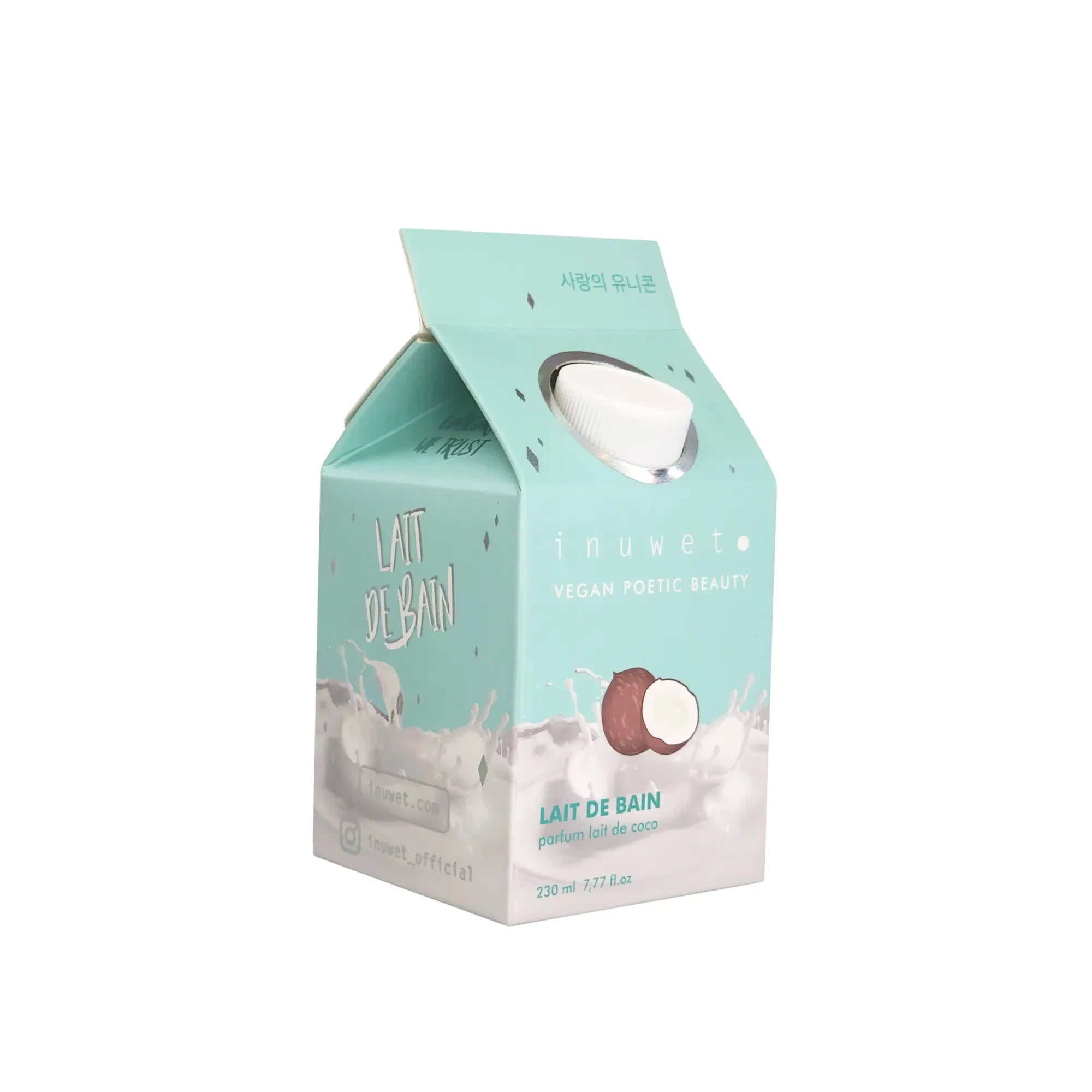 Inuwet - Kokosnuss-Badeöl - 230 ml