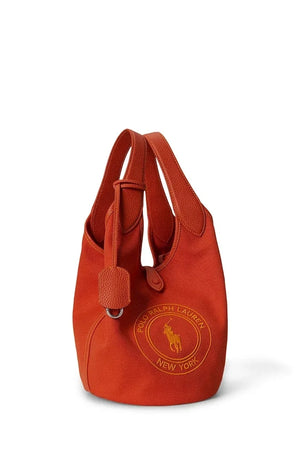 Polo Ralph Lauren pamuklu kadın tote çanta