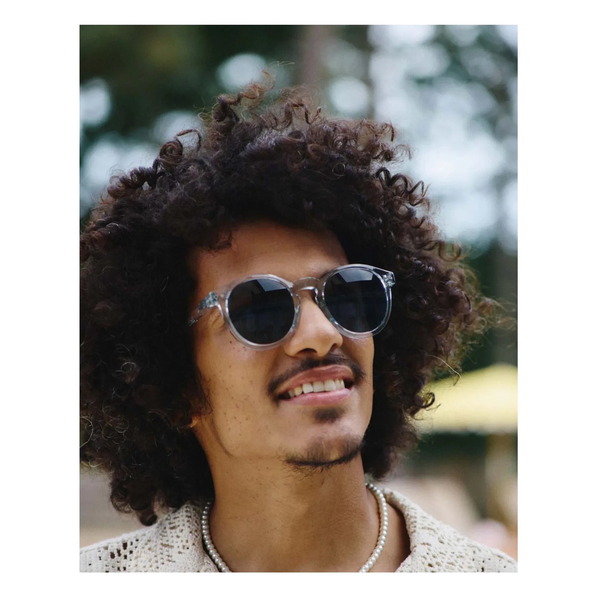 IZIPIZI - Sonnenbrille #M | Grau blau