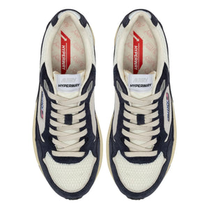 Autry - Hyperway Zweifarbige Sneaker aus Wildleder | Marineblau