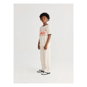 Bobo Choses - Organische Baumwoll-Twill-Panelhose | Weiß