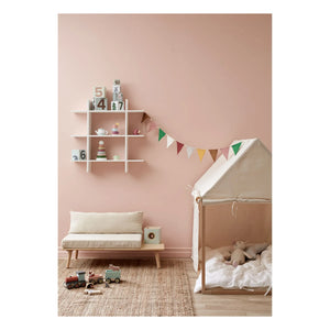 Kid's Concept - Haus aus Baumwolle und Holz | Gebrochenes Weiß