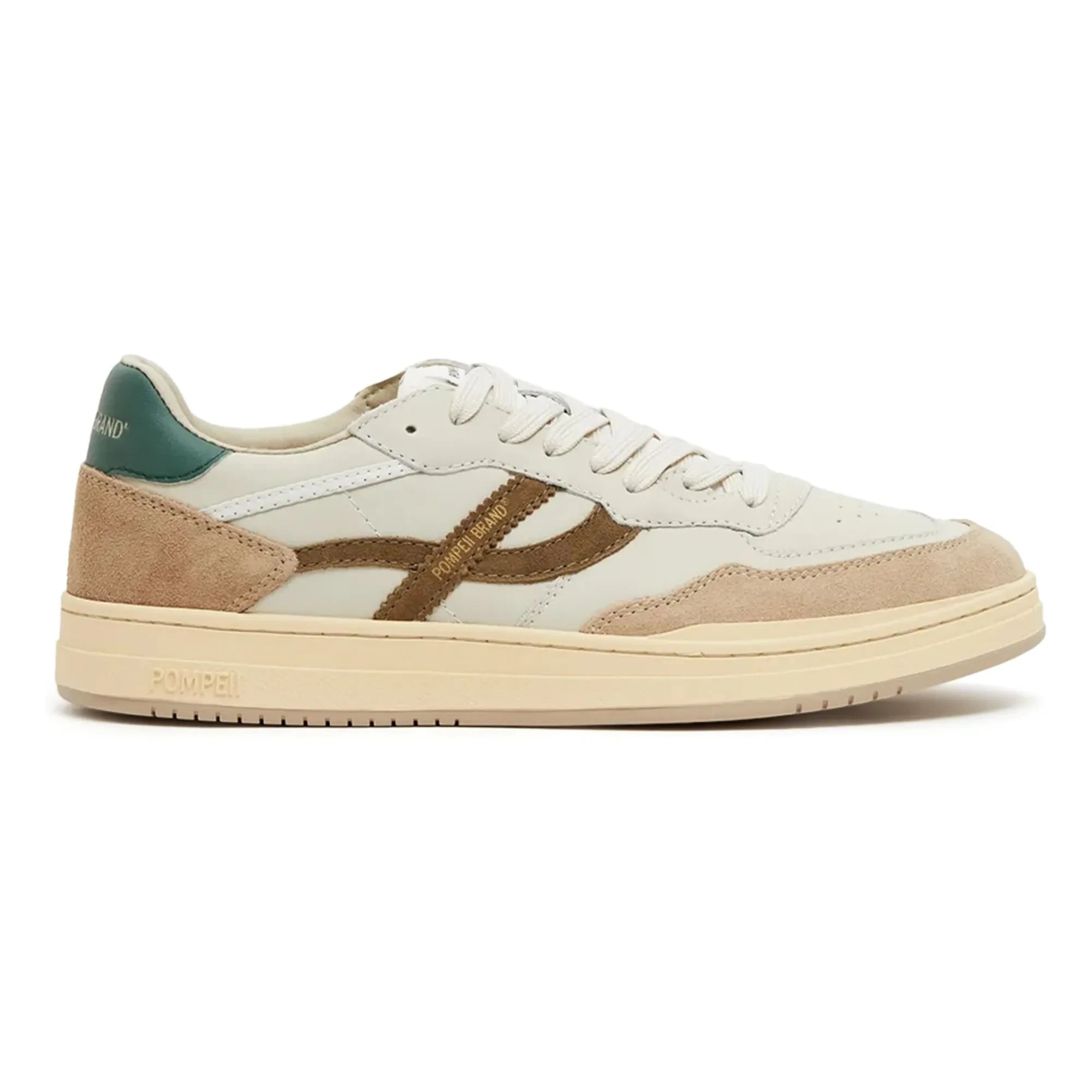 Pompeii - Elan Pippa Leder-Sneaker | Ecru