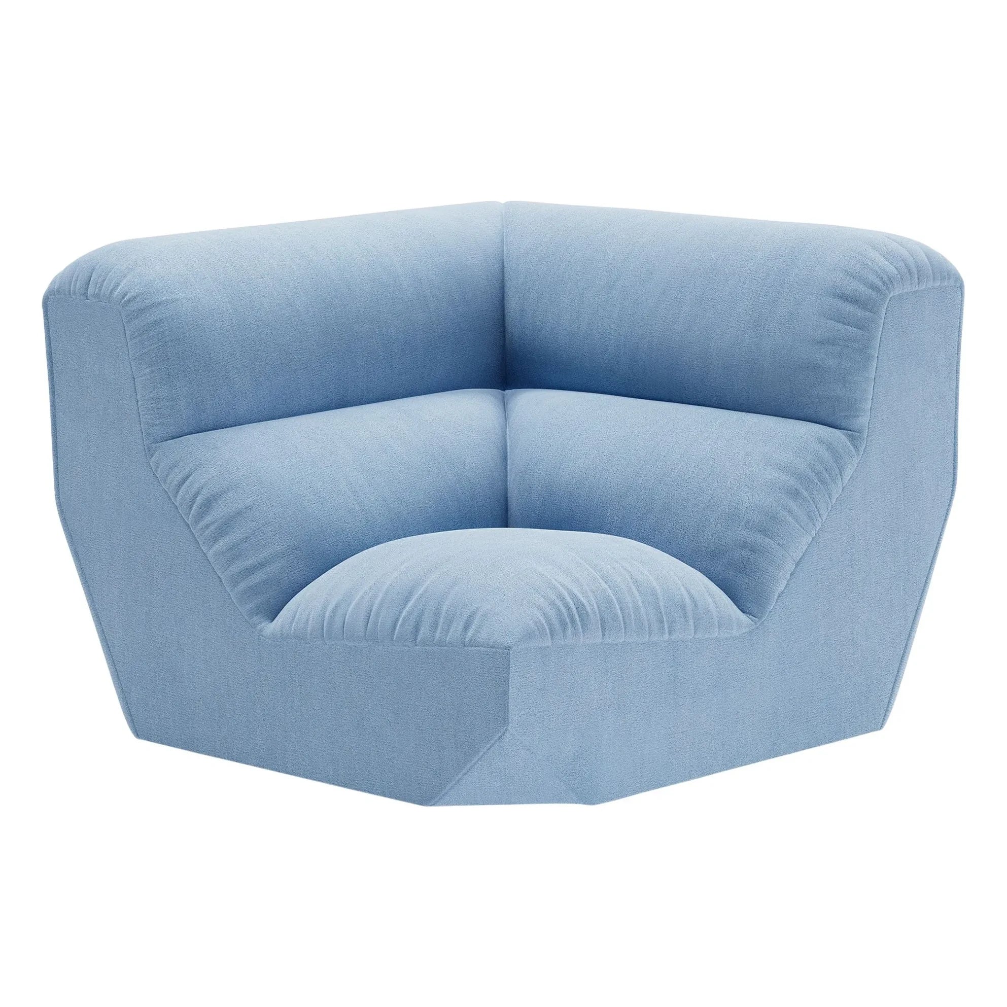 & Tradition - Hi Lo AV55 modulares Sofa Eckmodul | Hellblau